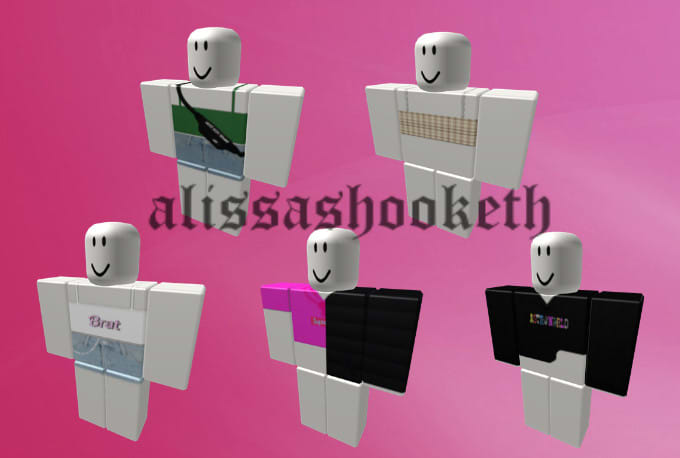 Design anything you want on roblox shirts and pants by Josephciceu