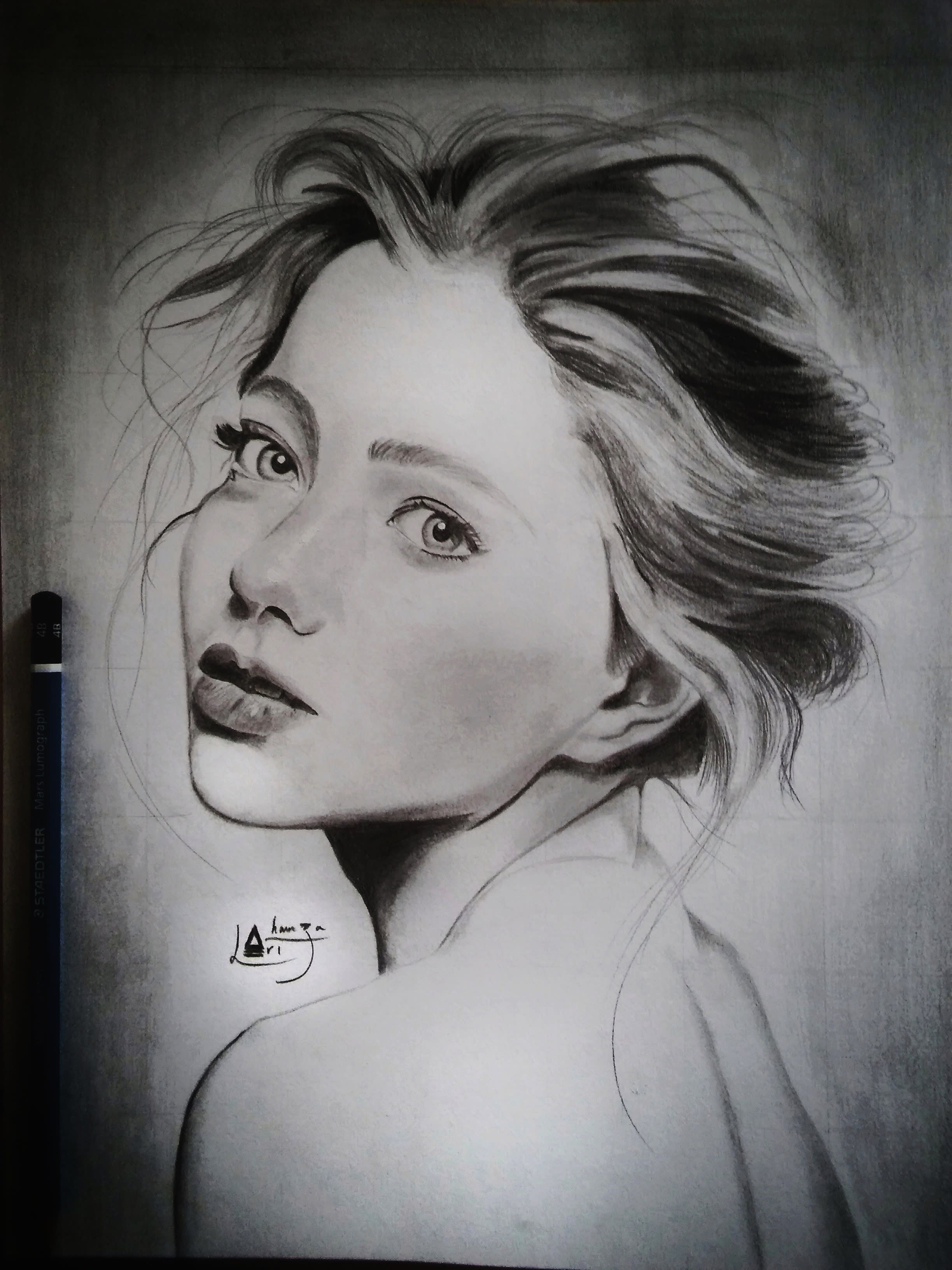 Graphite handmade drawings realistic Art & Collectibles etna.com.pe