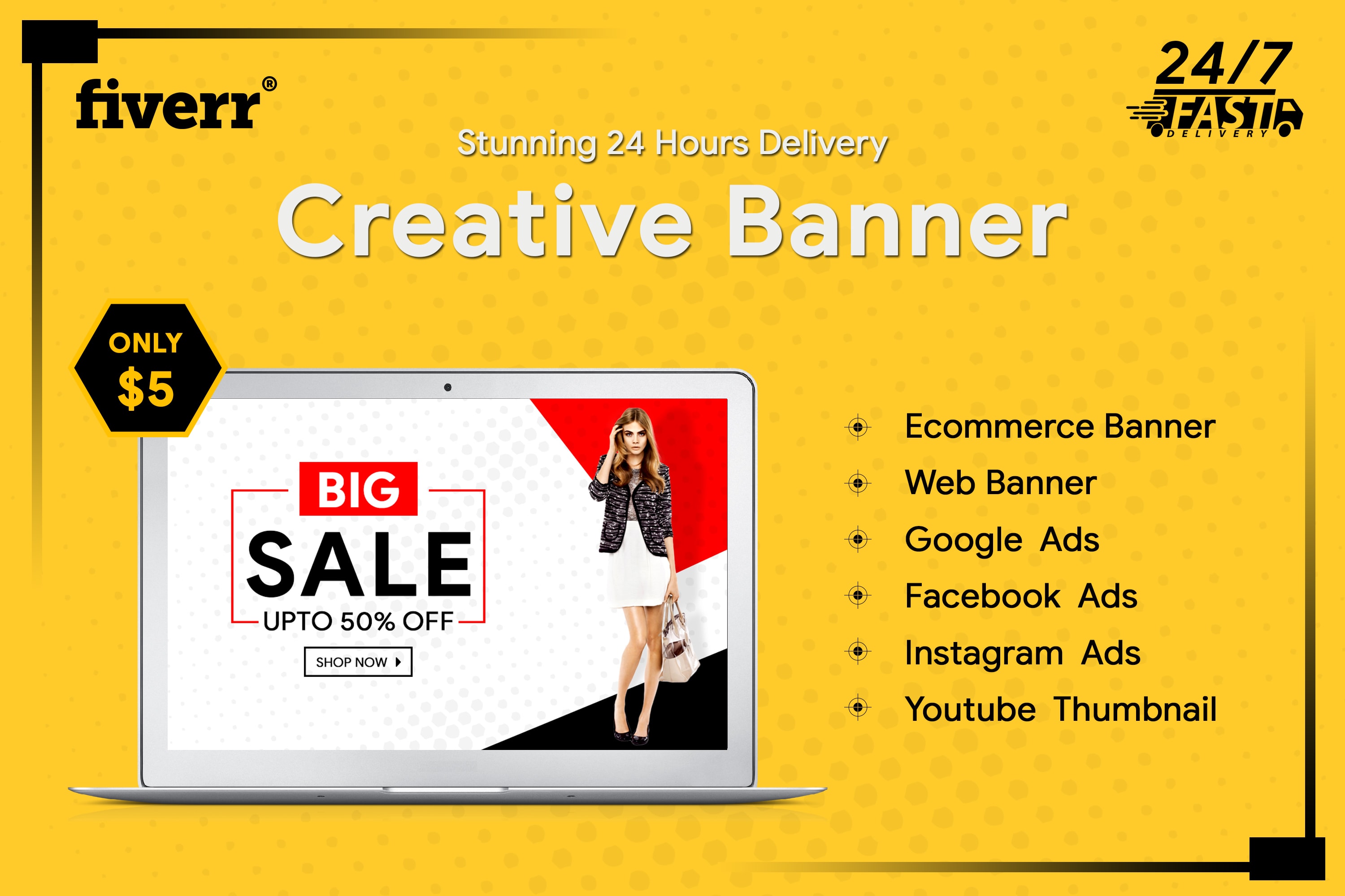 Design Ecommerce Banners Ads And Flyers For Your Business By Logotouch