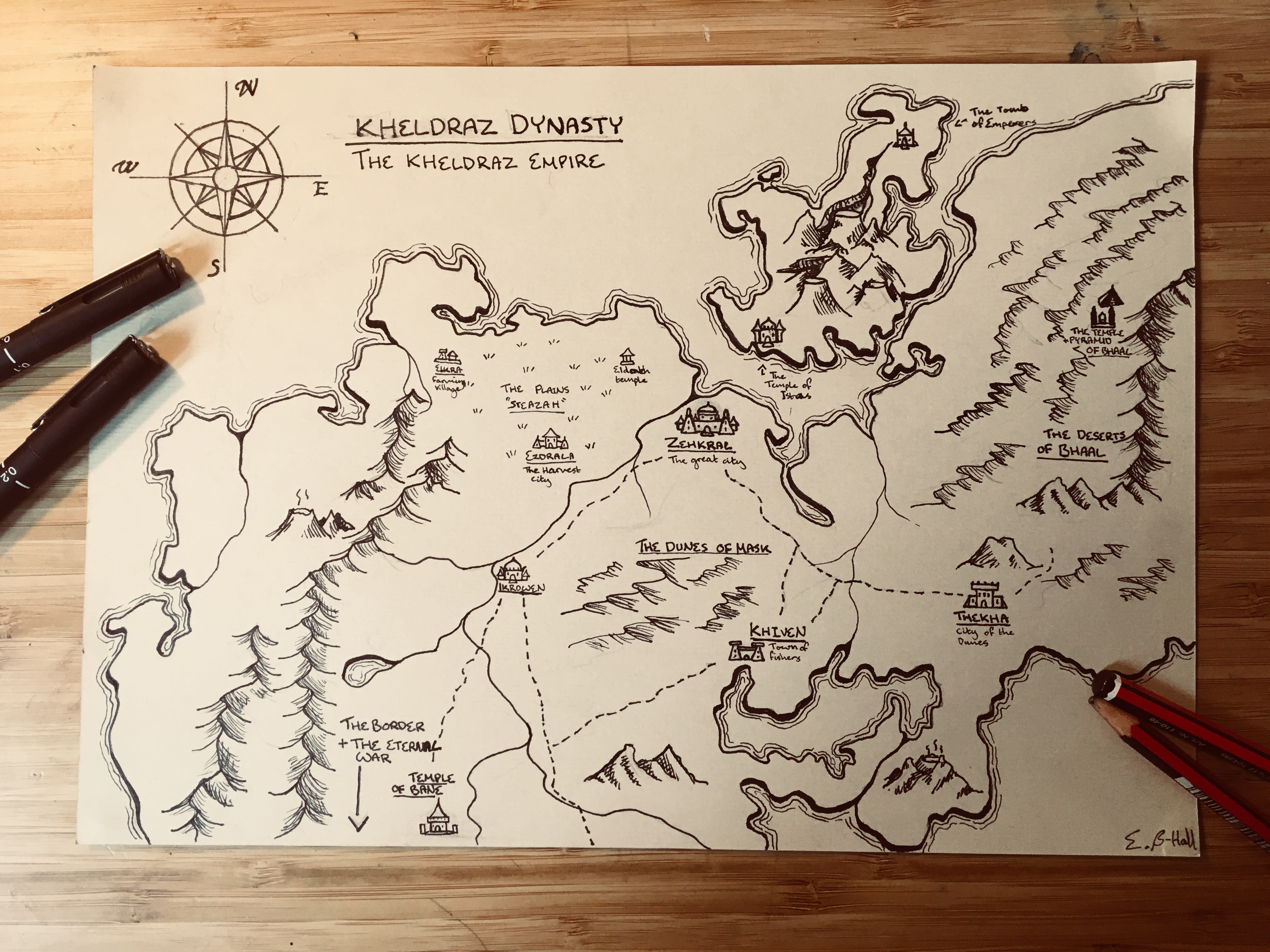 The Best Pens for Drawing Fantasy Maps? 