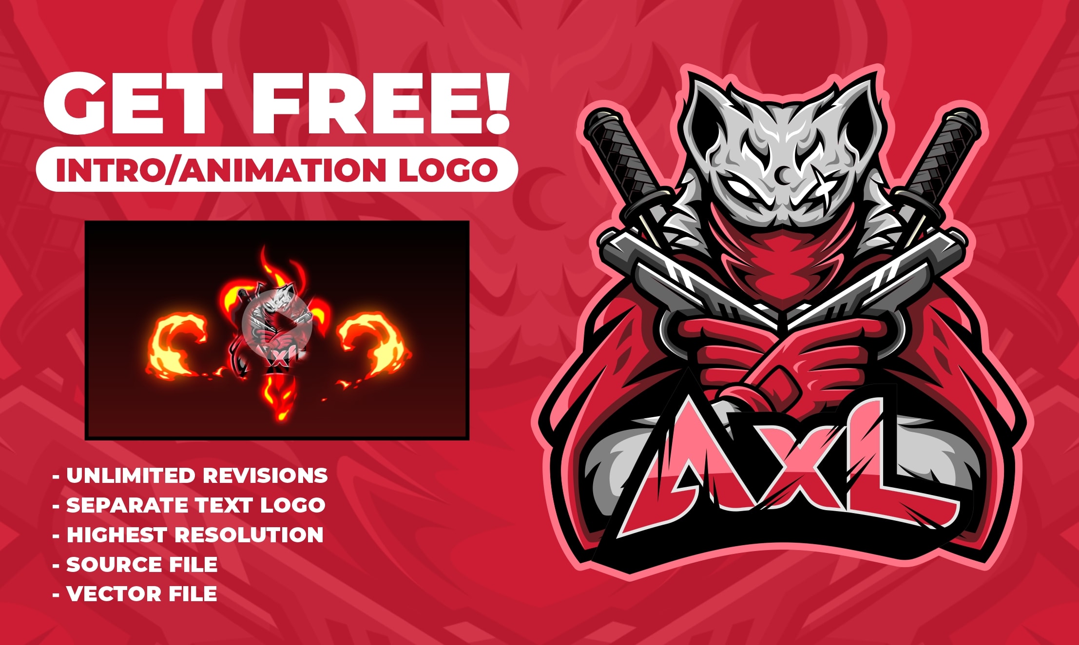 Design gaming mascot logo for youtube, twitch, esports team by Deartdesign  | Fiverr