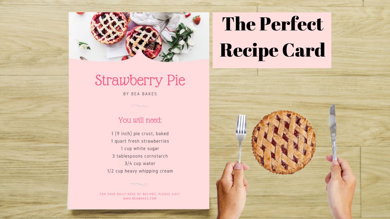 Personalized Recipe Cards