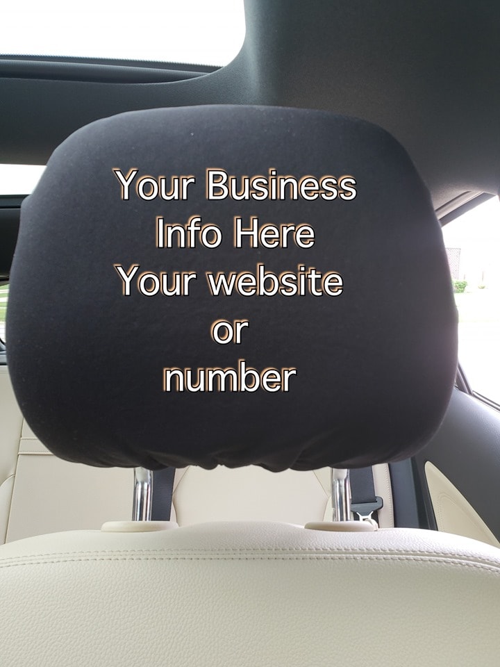 car headrest cover