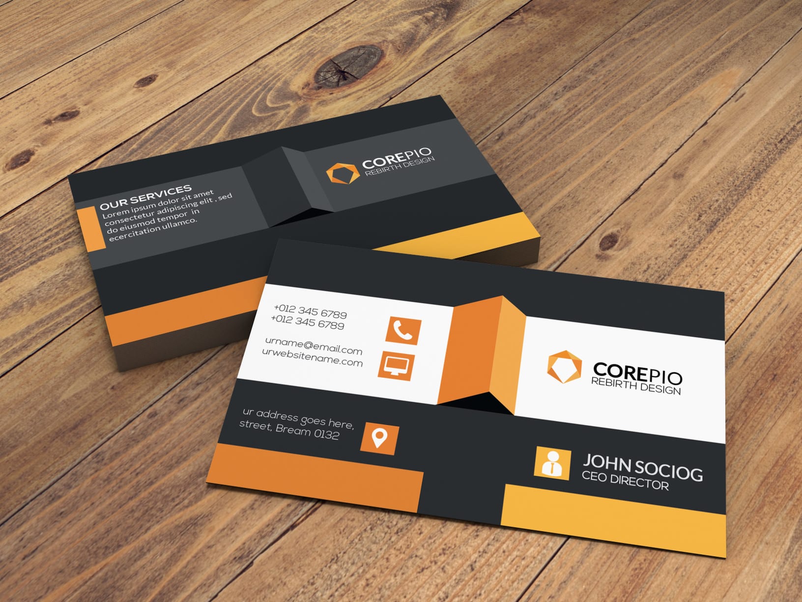 Create Elegant Business Card Design And Stationery By Farahnaazfarhad