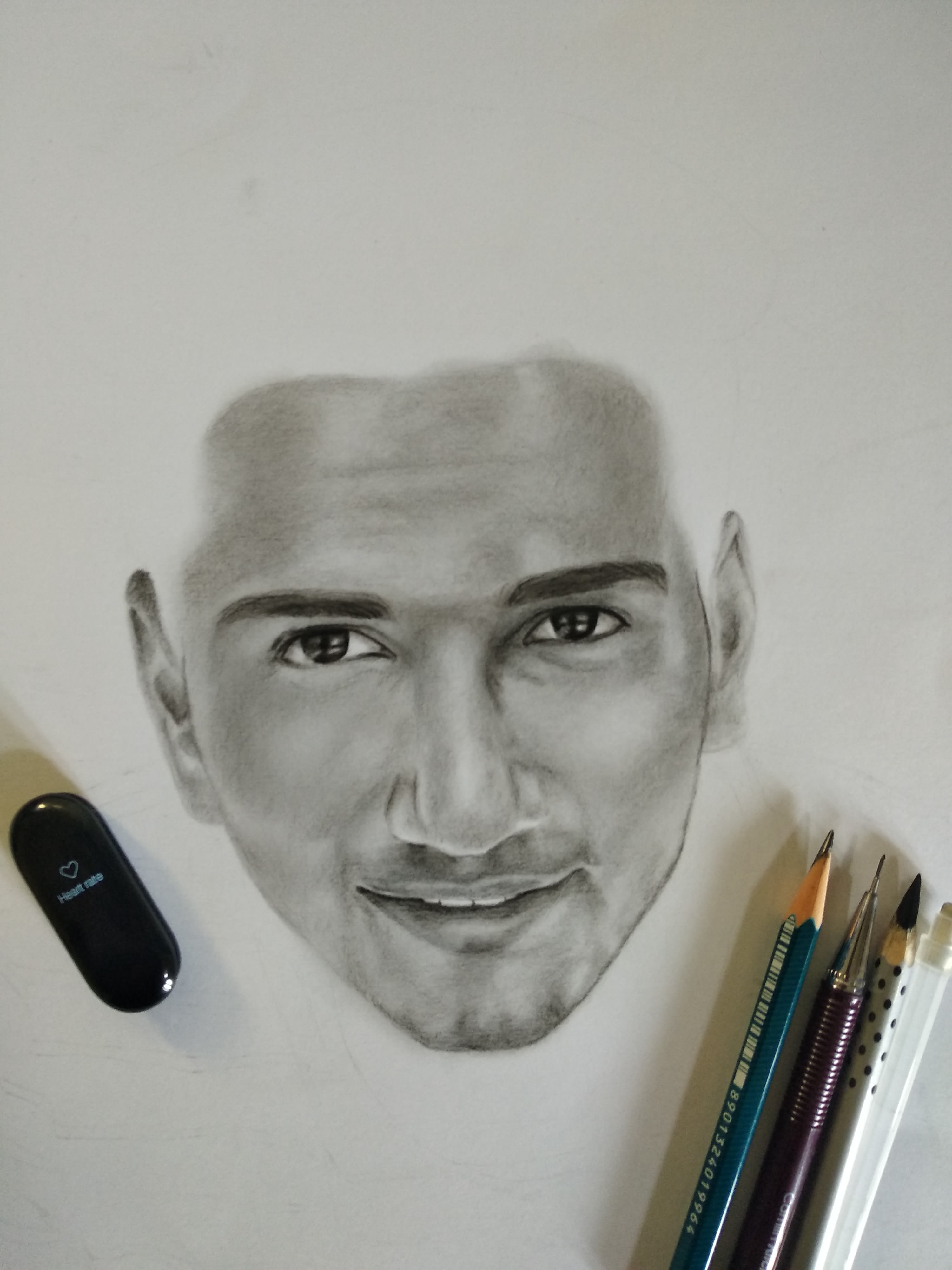 Draw A Custom Portrait In Color Pencil Or Graphite By Ripanjatt