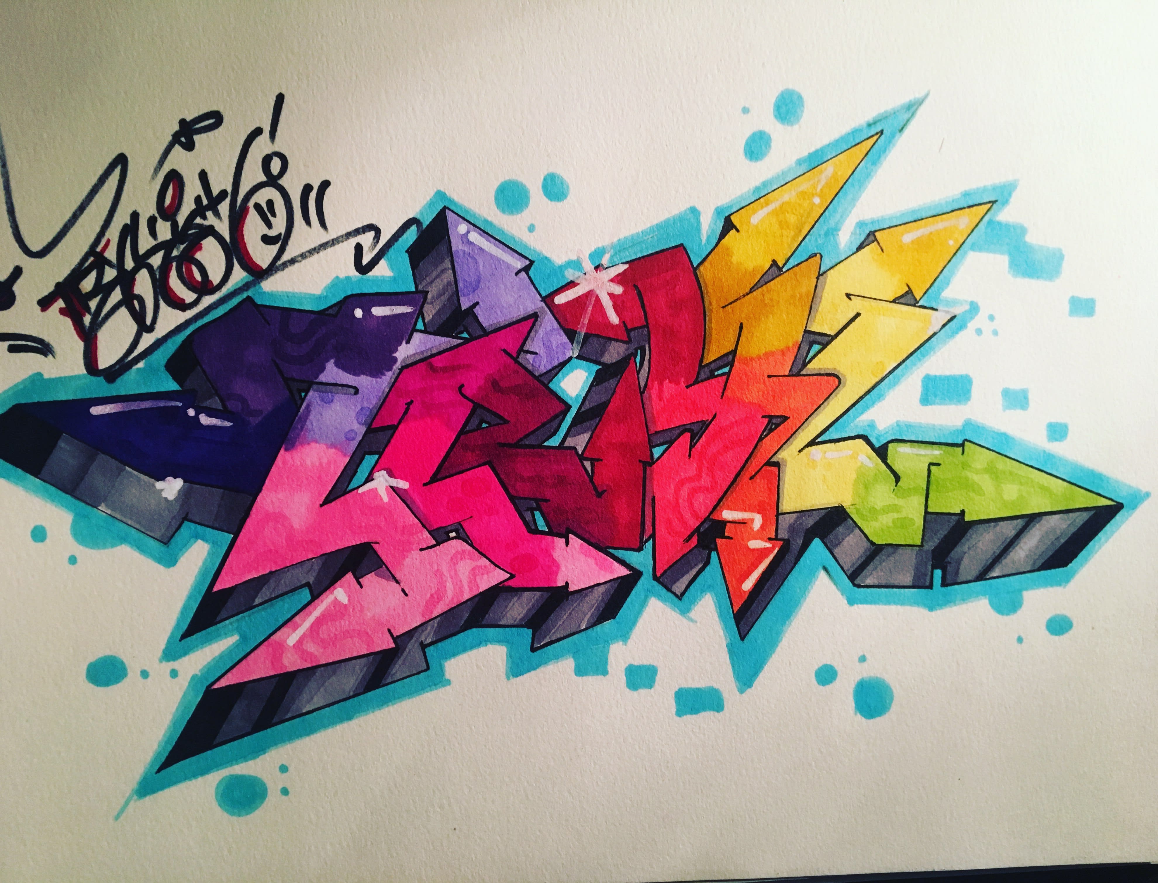 Create A Personalized Graffiti Tag By Tryllish
