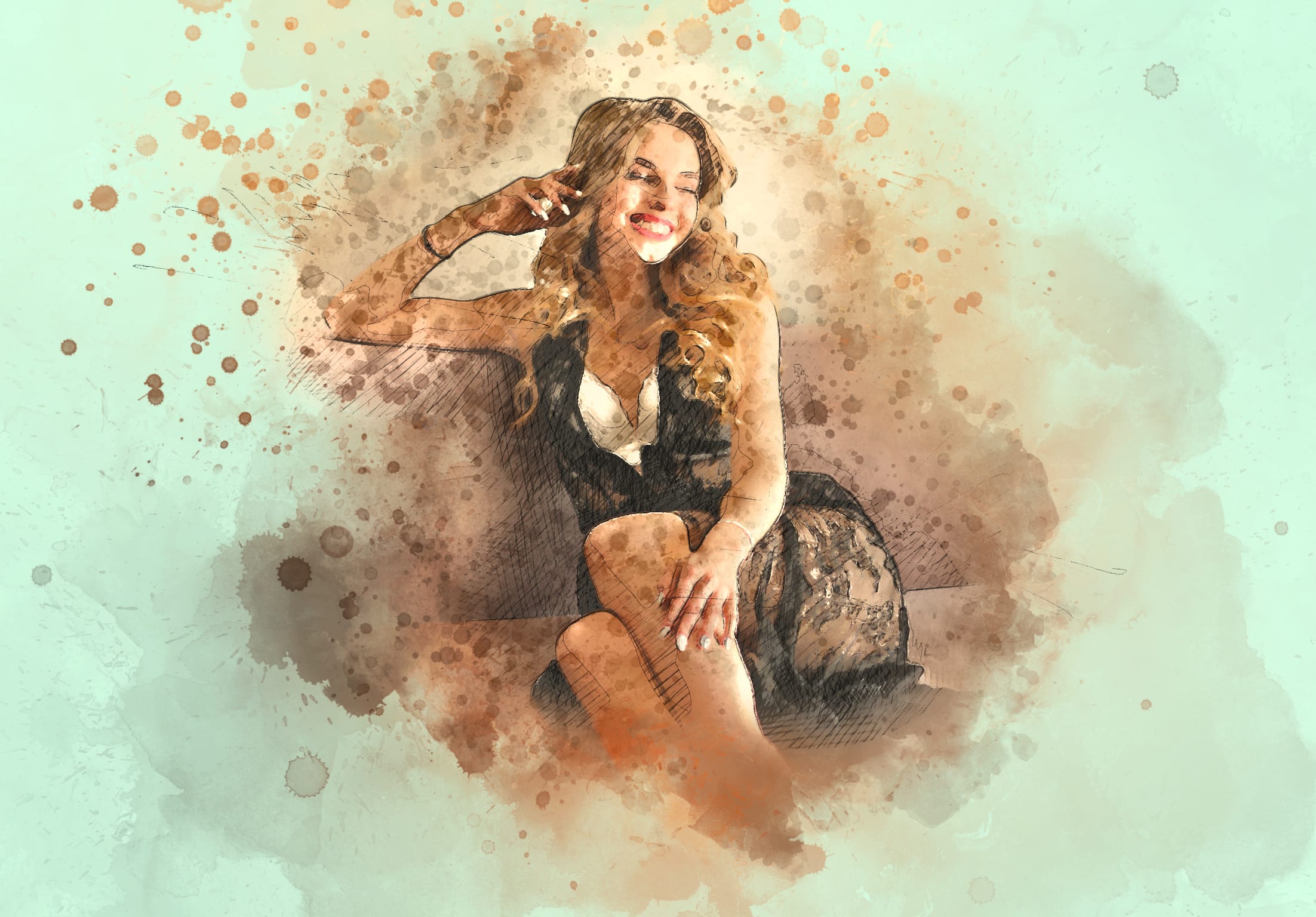 Convert Your Photo To Watercolor Painting By Intenssy