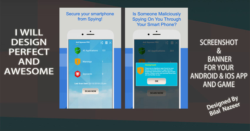 Create Awesome App Screenshot For Play Store And App Store By