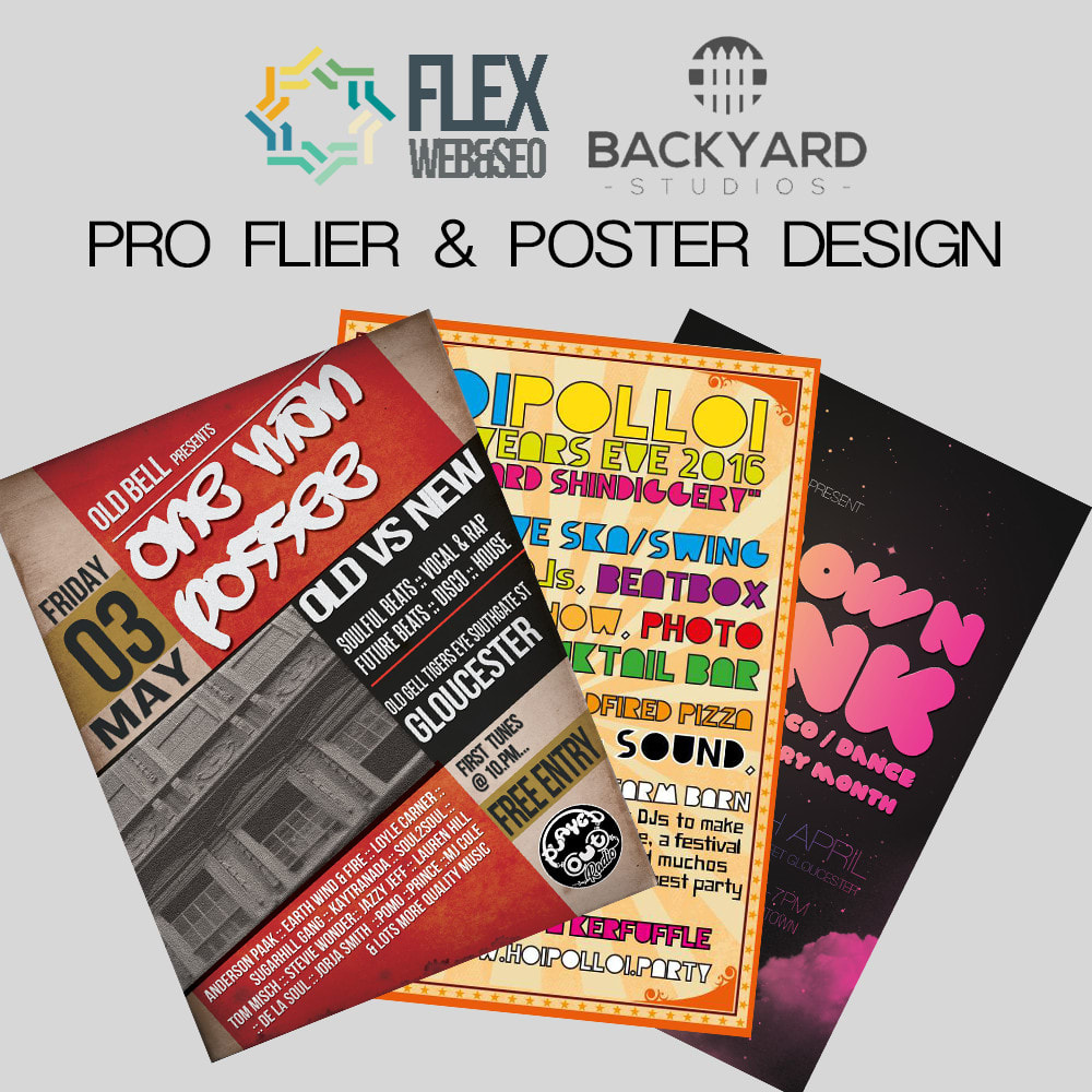 Design A Pro Flyer Or Poster Custom Size Custom Design By