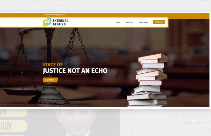 Professionally Make Website Html Css Javascript Wordpress Jq By