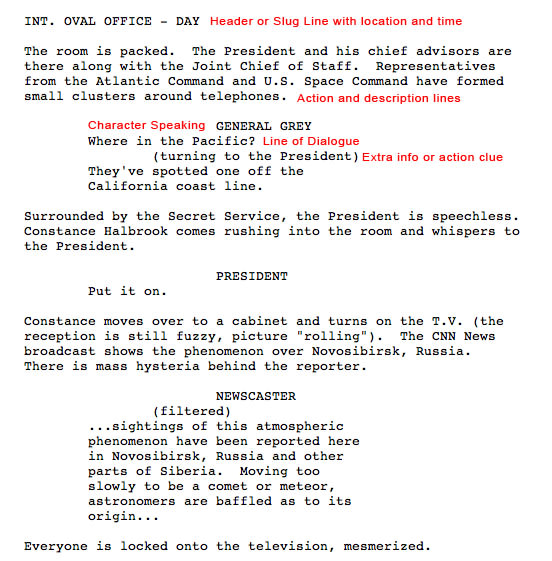 Write your script or screenplay by Rekking Fiverr