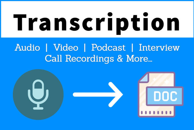 transcribe french or arabic audios and videos to text by simomarcus fiverr