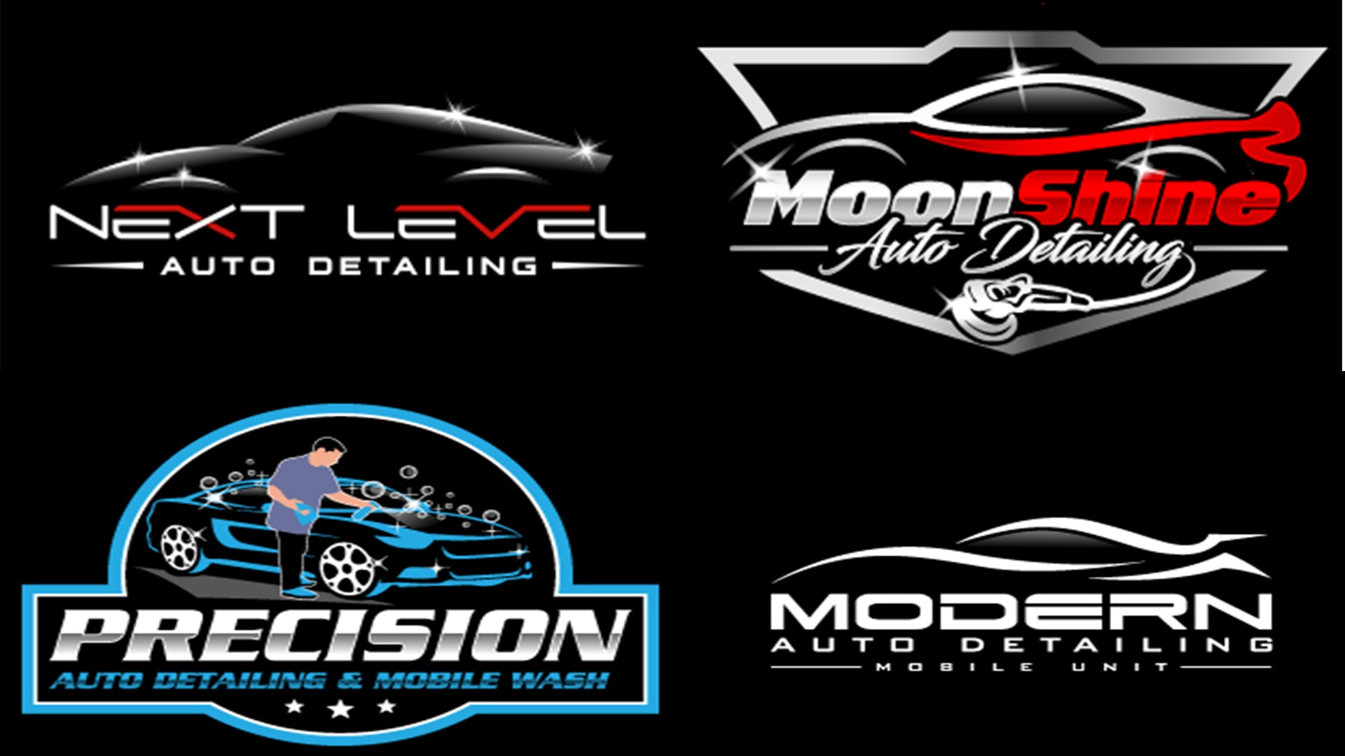 Do Automotive Auto Detailing And Car Wash Logo Design By Brandzstudio