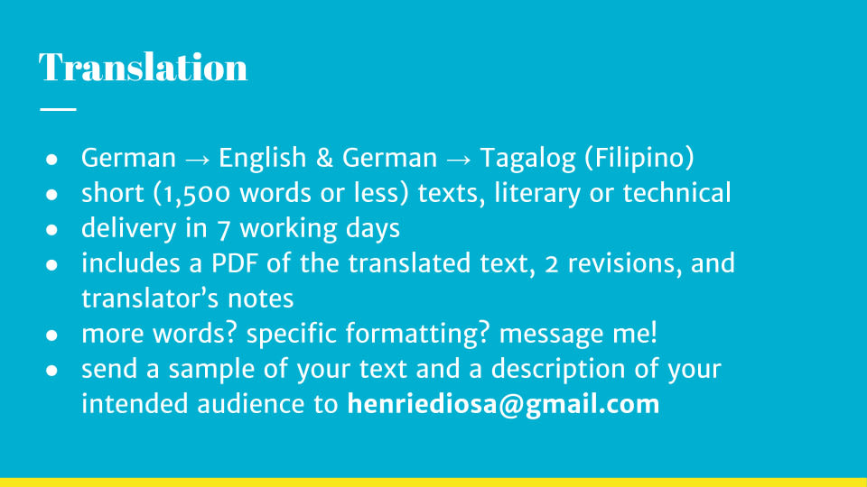 English To Tagalog