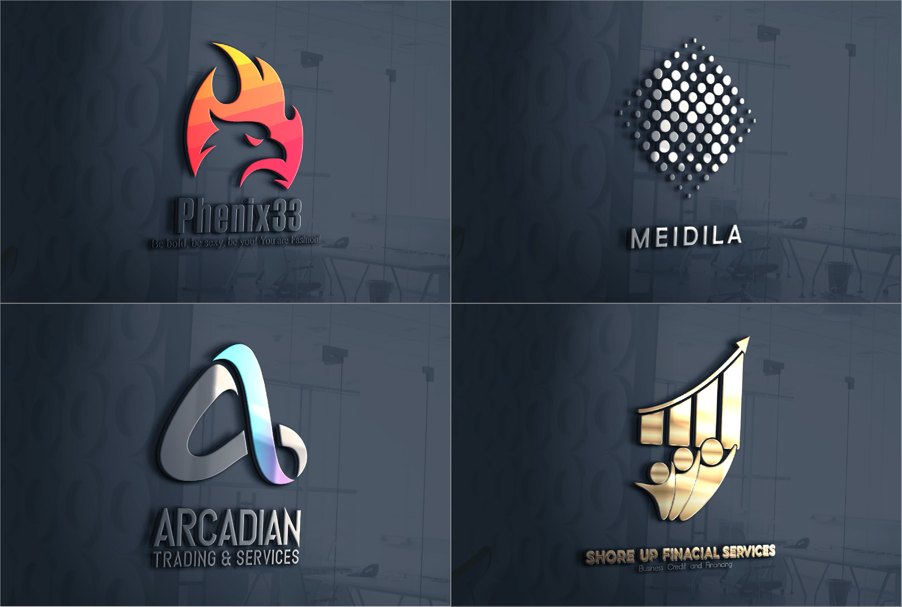 Design 3d Logo For Your Business By Be Designs