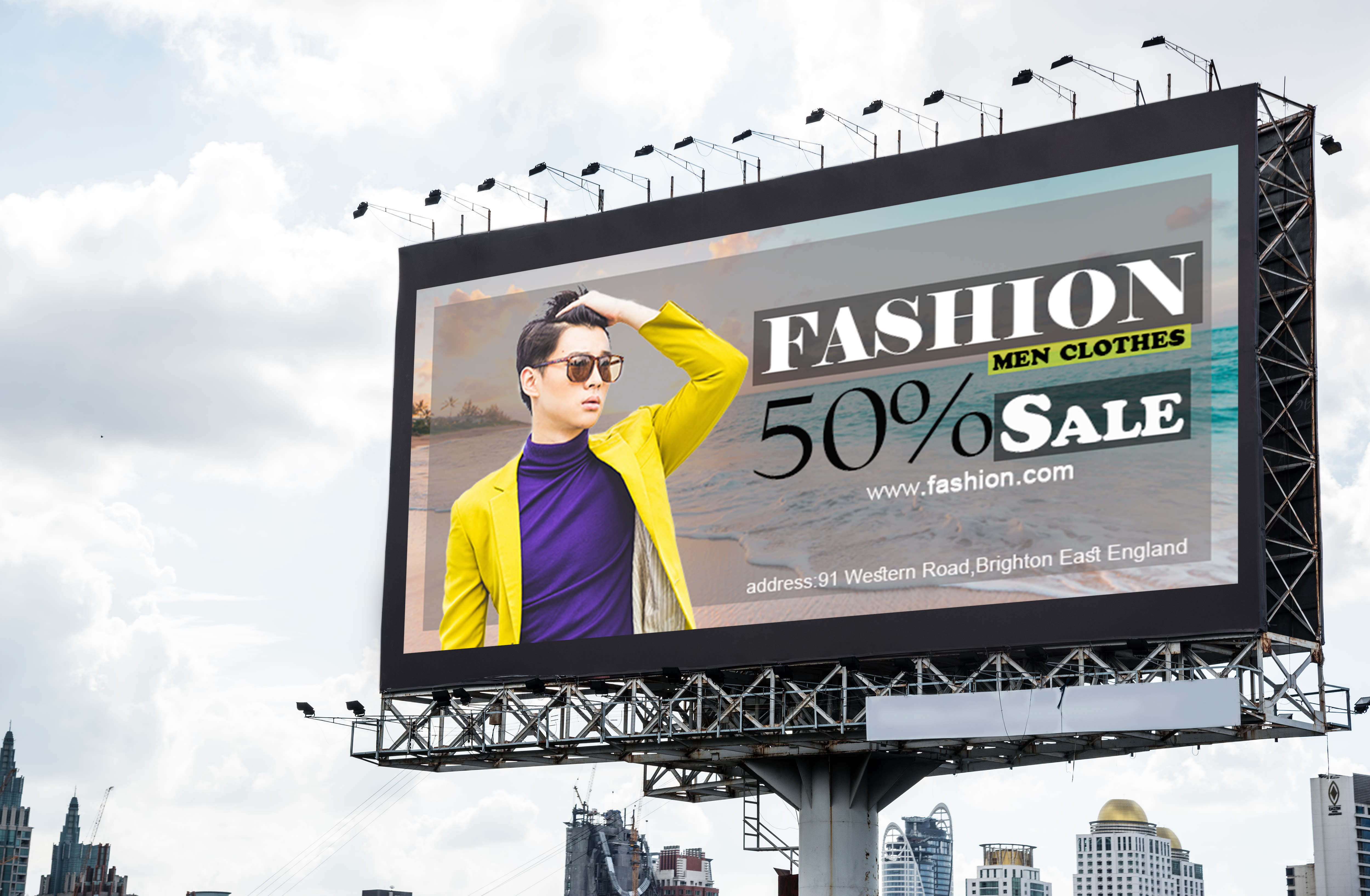 Design Your Billboard Ad And Web Banner By Noaman Ashraf Fiverr