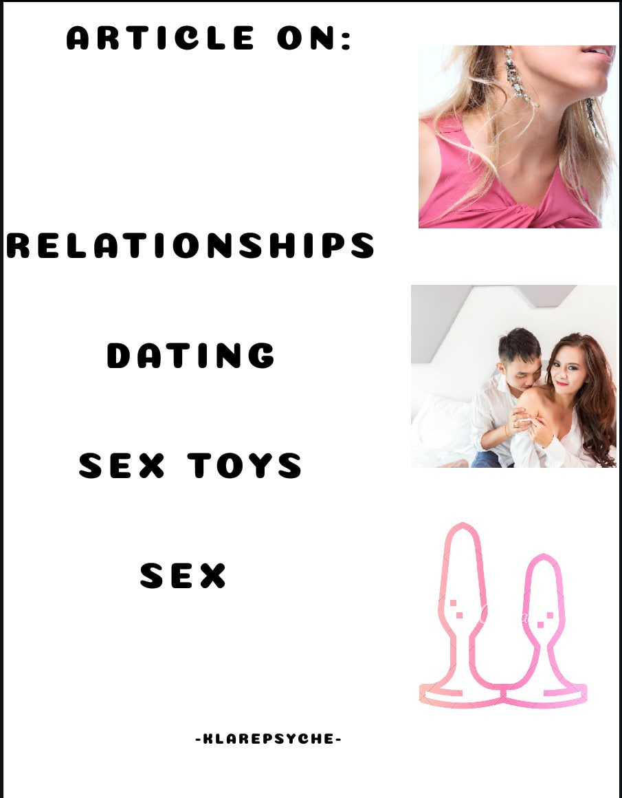 Write articles on sex, relationship, and dating tips by Klarepsyche | Fiverr