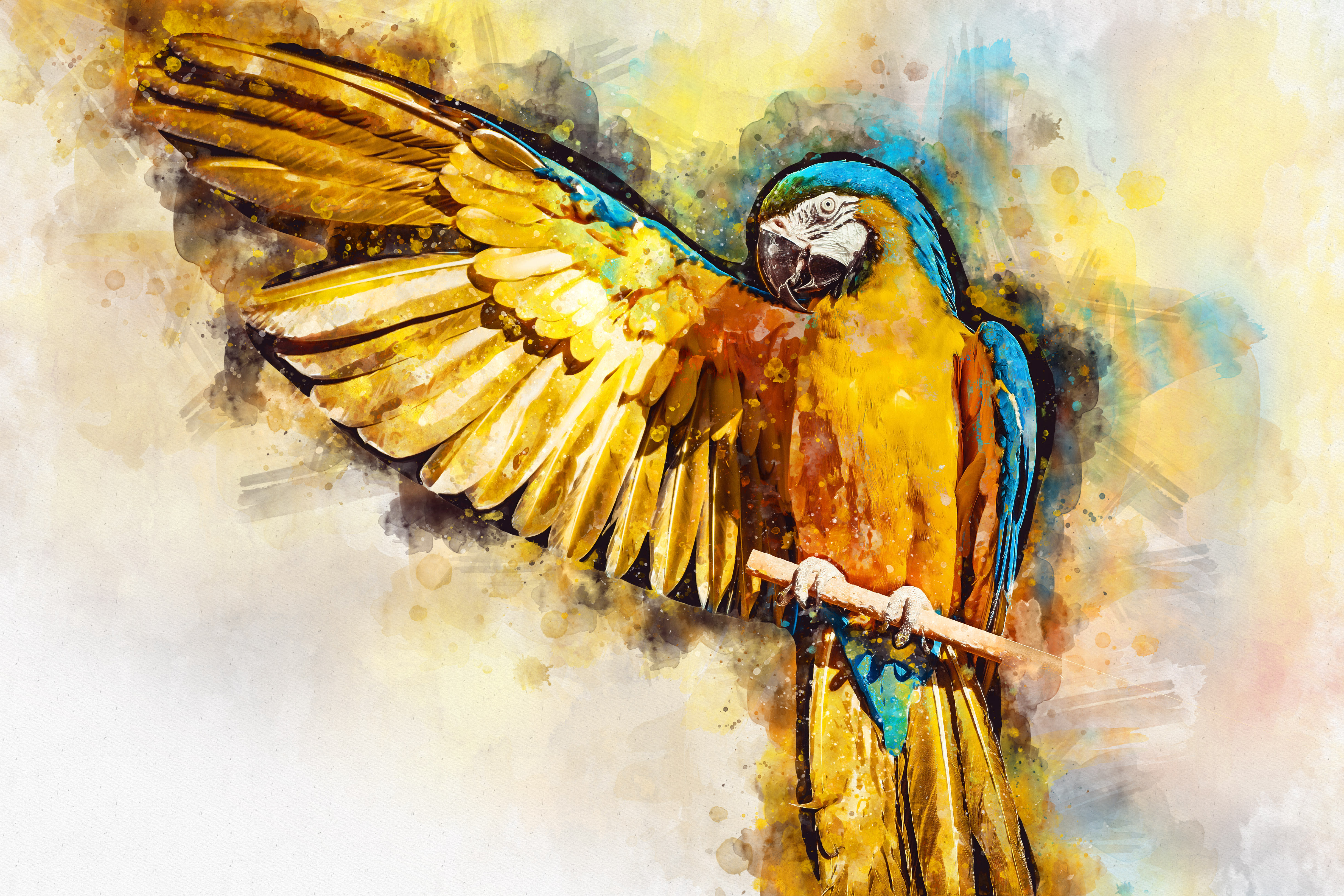 Turn Your Picture Into An Amazing Watercolor Painting By Spinyback