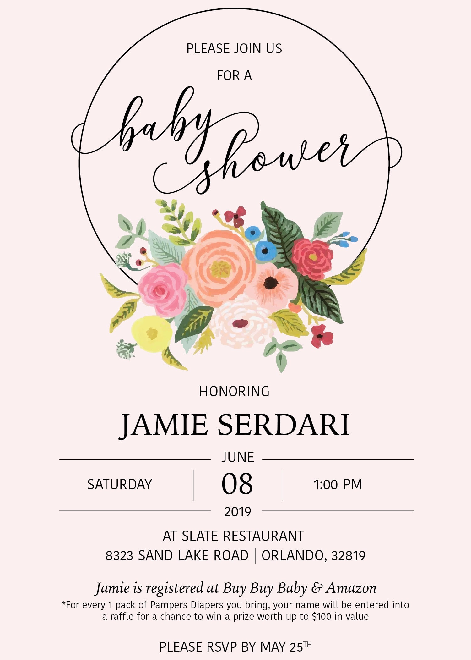 Create Beautiful Baby Shower Invitations In 24 Hours By Barodriguez77 Fiverr