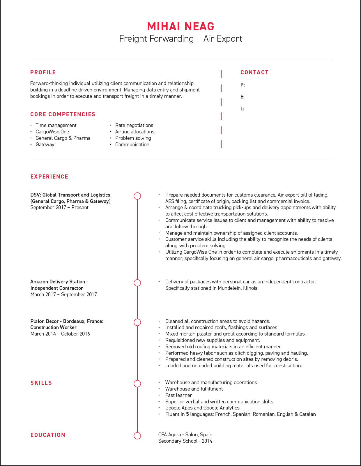 Create And Update Your Resume Template By Arkodesign