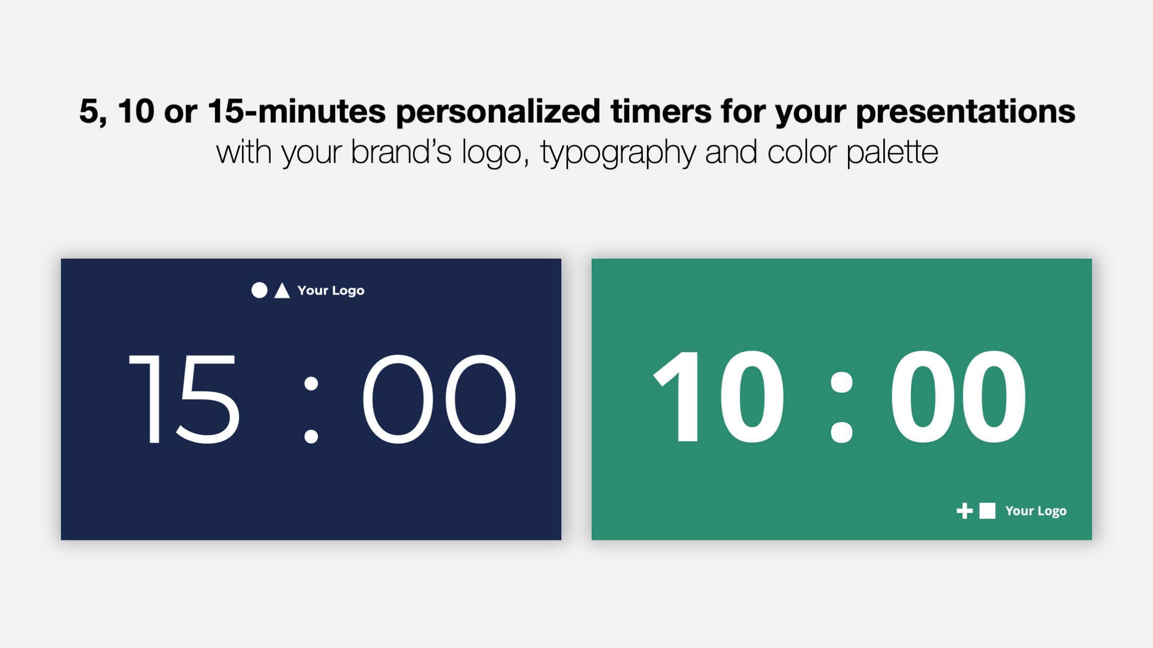 keynote presentation timer
