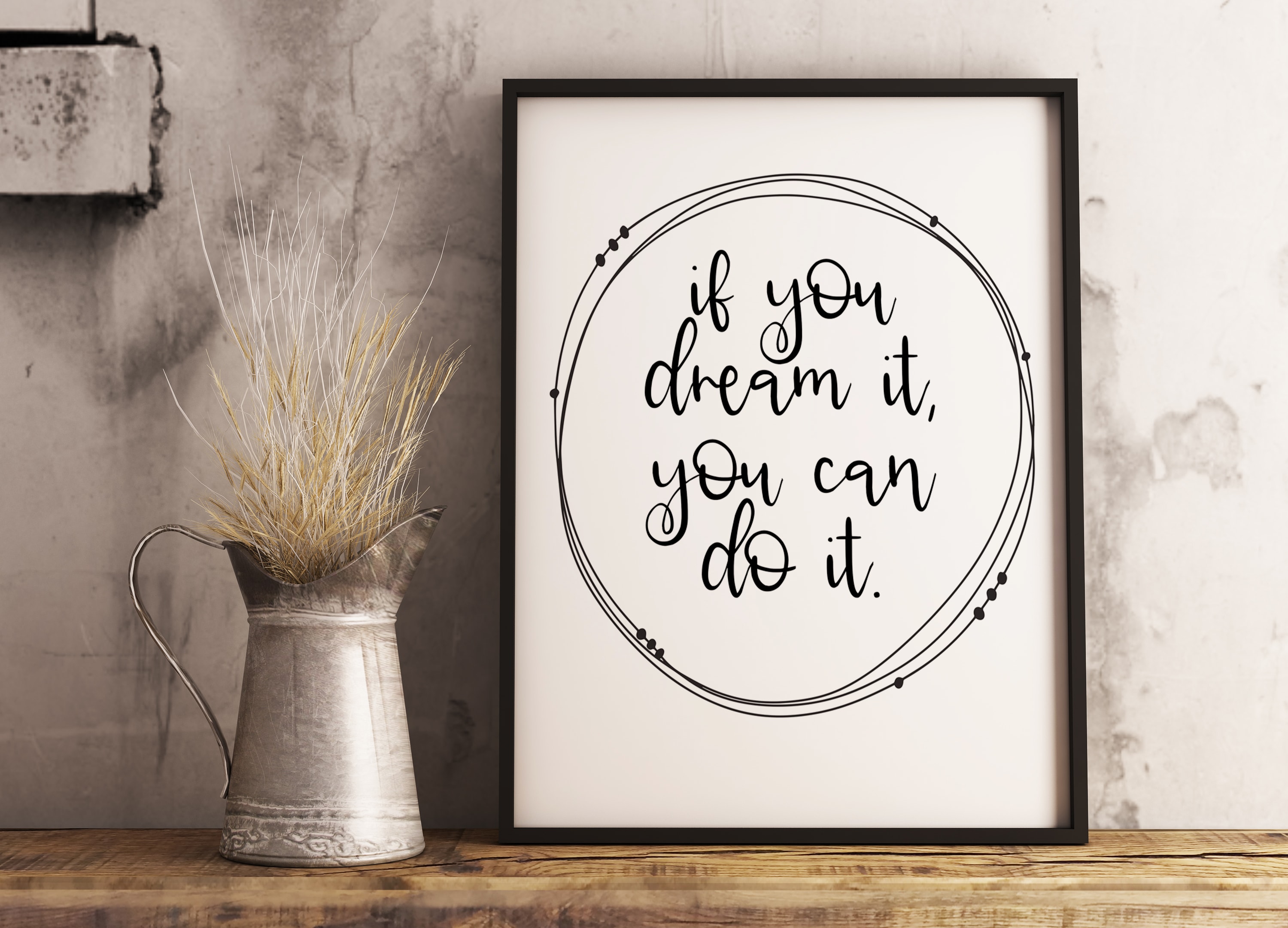 Prints Art & Collectibles Typography Poster minimalist decor