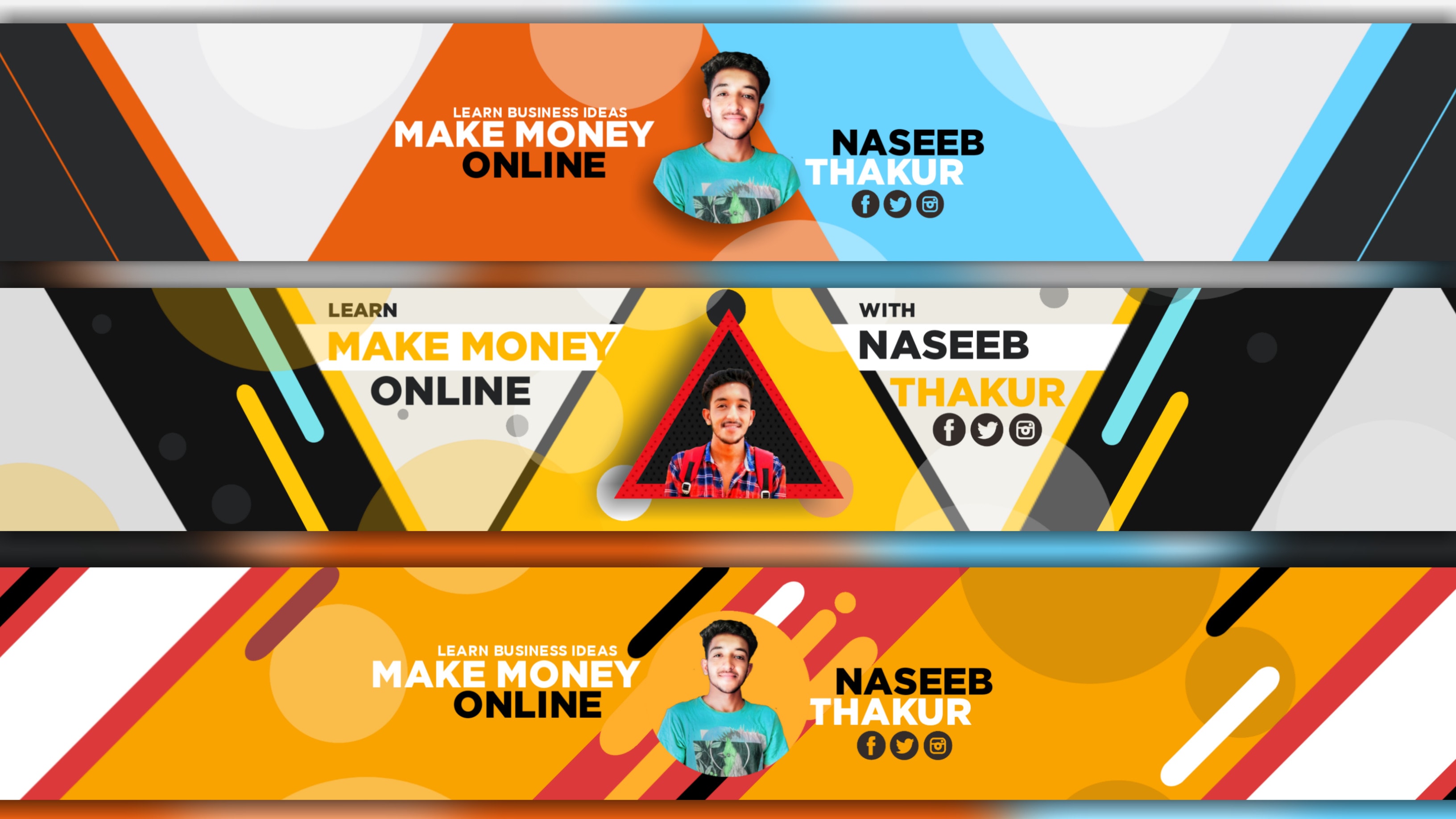 Design An Modren Style Fully Professional Youtube Channel Banner By Nk24hd Fiverr