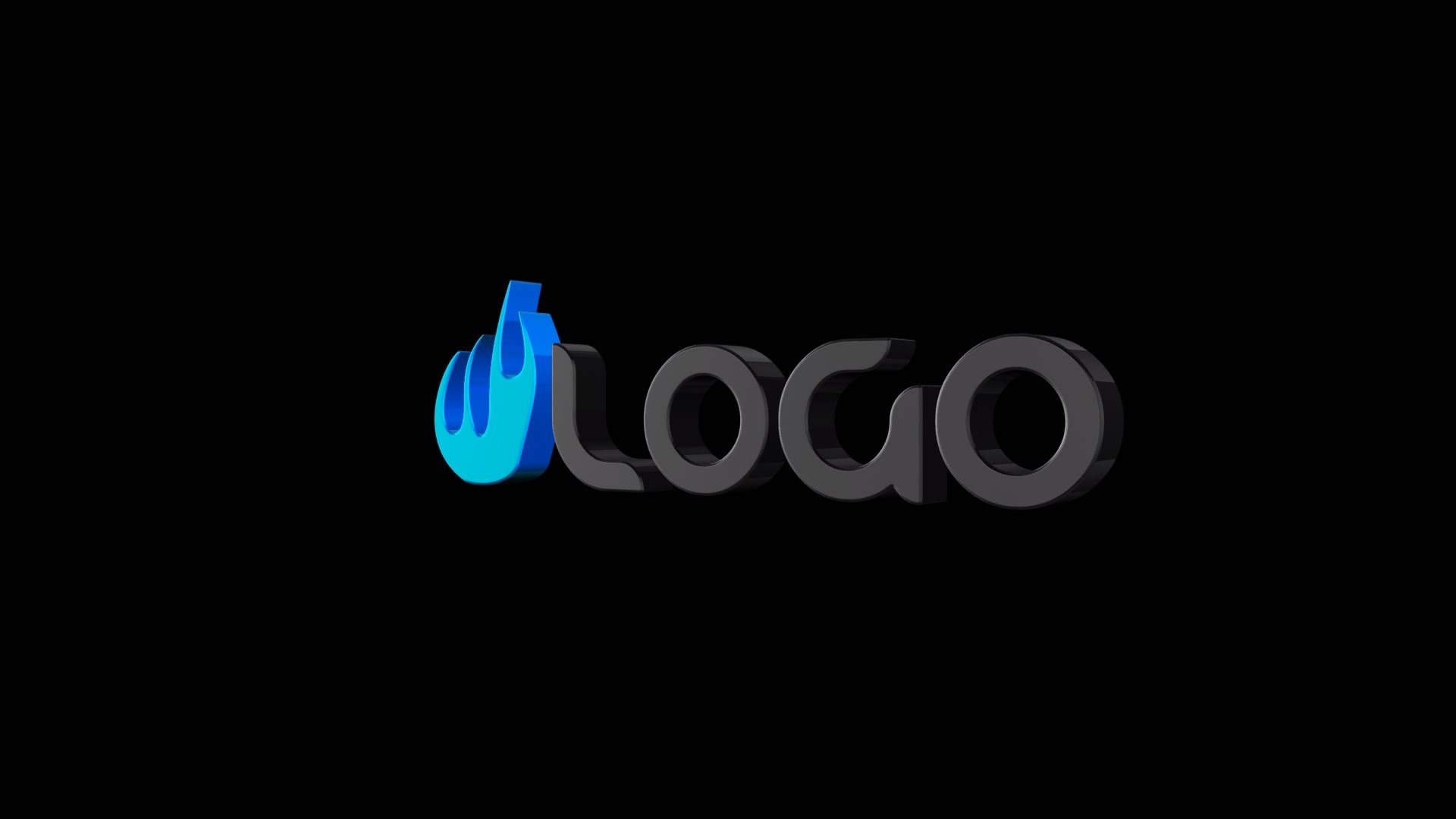 Do 3d Rotating Logo Animation In Seamless Loop By Shaquinox