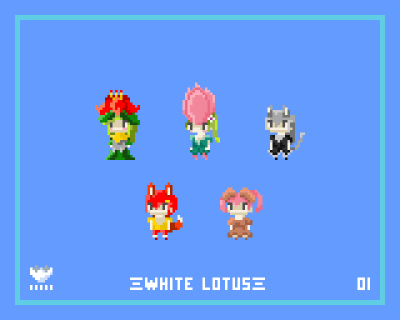 Make You A 32x32 Pixels Sprite In My Style By White Lotuspa Fiverr