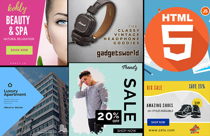 Design Professional Animated Html5 Banner Ads By Rashedshamshaq