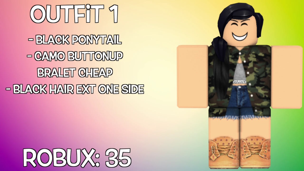 Create You A Roblox Avatar With Any Amount Of Robux By Khadijaxm