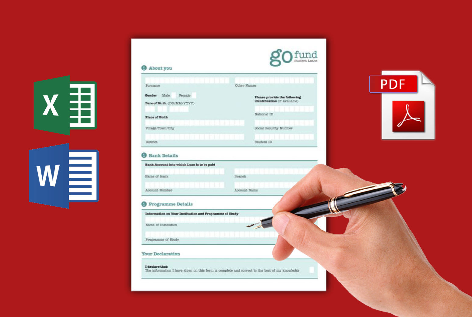Convert your document to fillable pdf form in 4hrs by Rose442 | Fiverr
