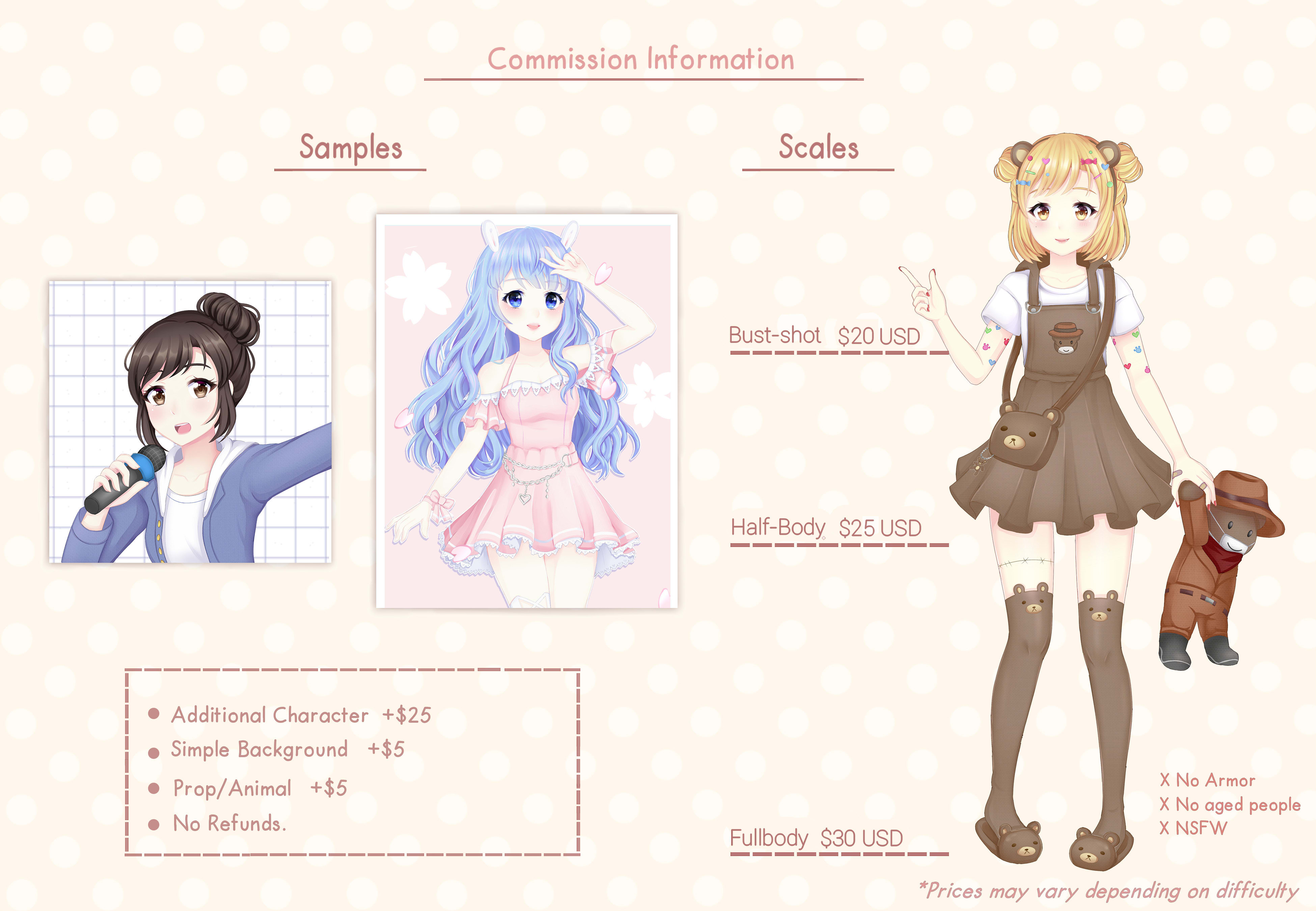 Draw Your Characters In A Cute Anime Style By Hunieta Fiverr Draw Your Characters In A Cute Anime Style By Hunieta Fiverr