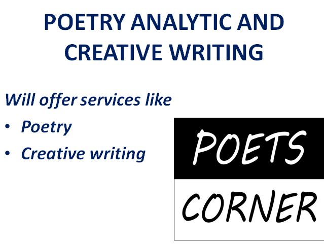 Poetry writing services