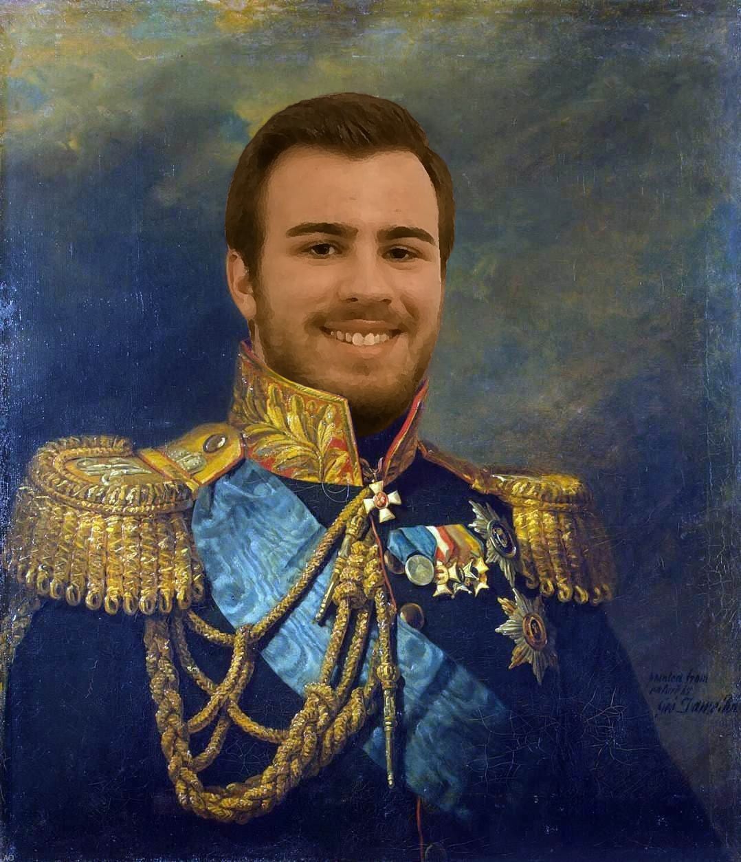 photoshop you into a royal painting