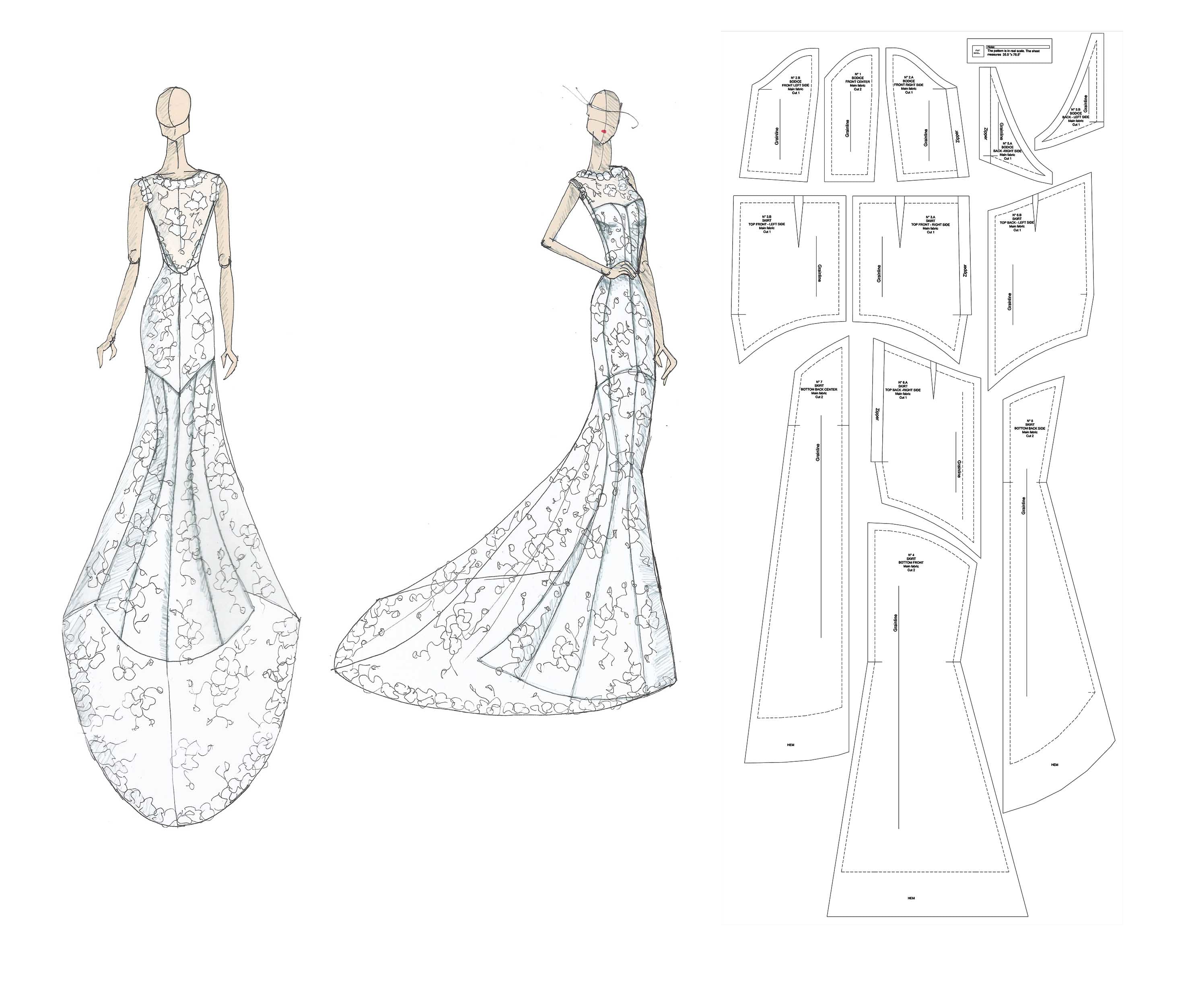 FREE Wedding Dress Sewing Patterns - MHS Blog