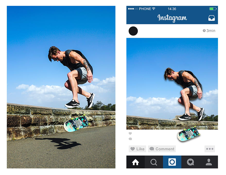Make Your 3d Instagram Timeline Photo By Mdsaddamhoss135