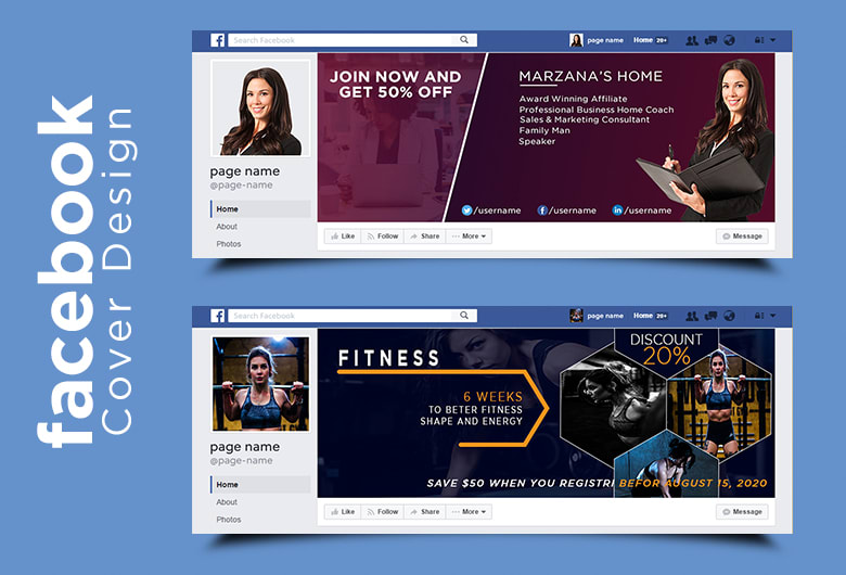 Create A Professional Facebook Cover Photo By Brdesign99 Fiverr