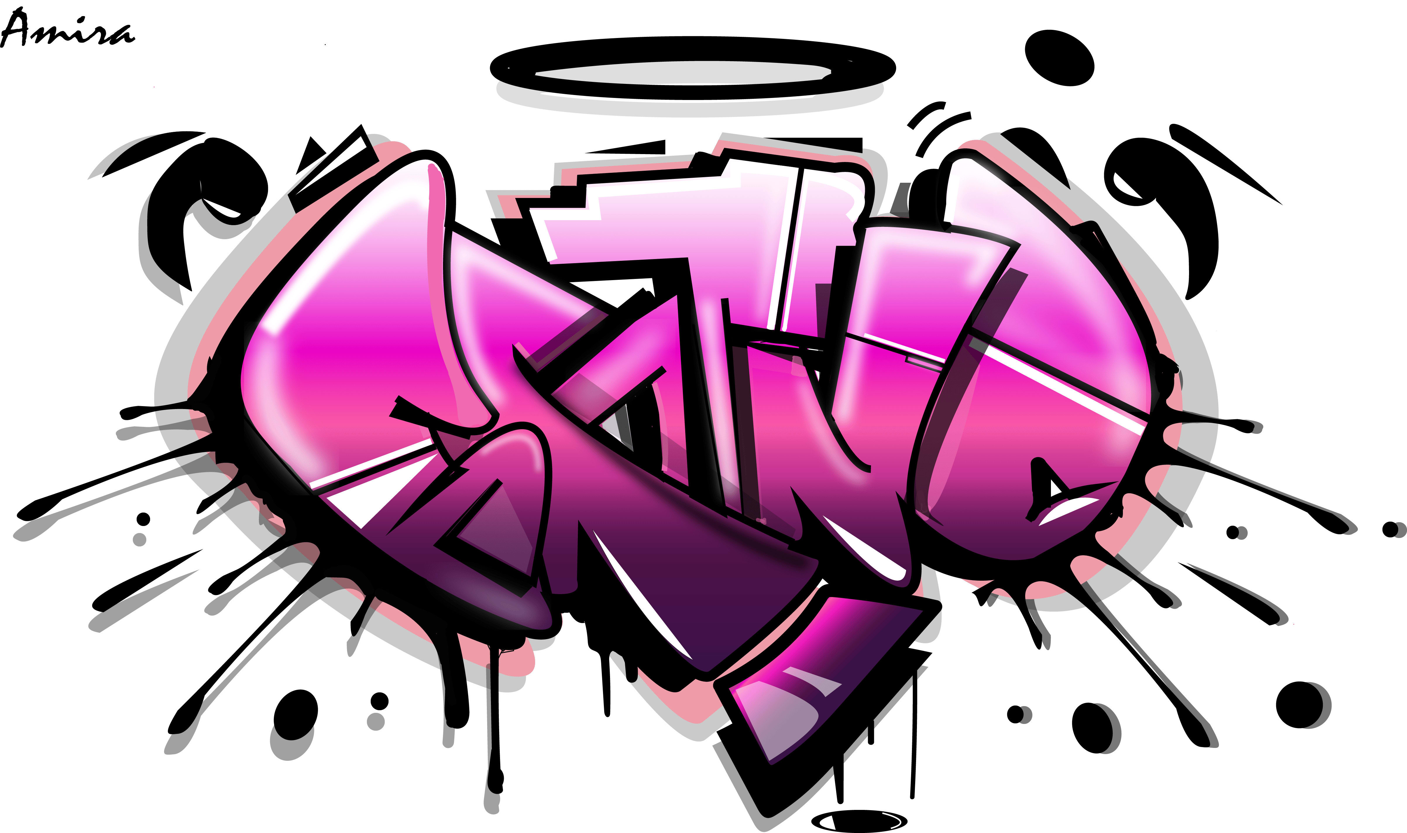 Draw Your Name Or Any Word In A Wild Graffiti Style By Amira7nppp Fiverr