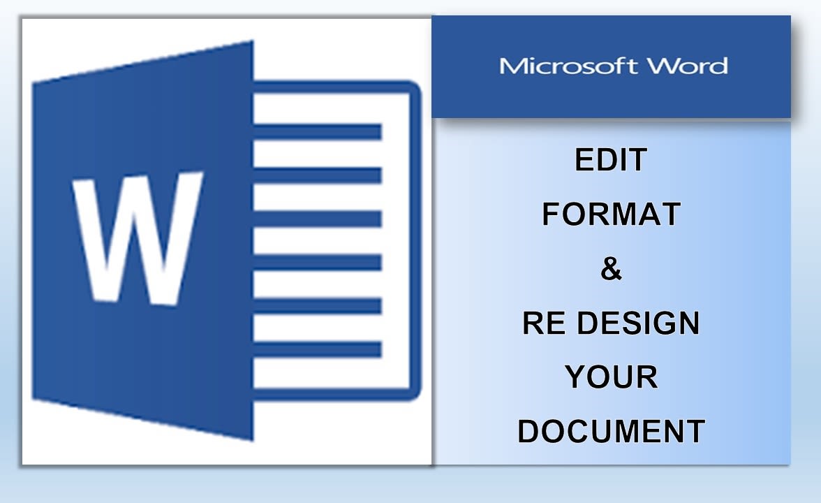 Create Edit Format Your Word Document By Badhru Fiverr