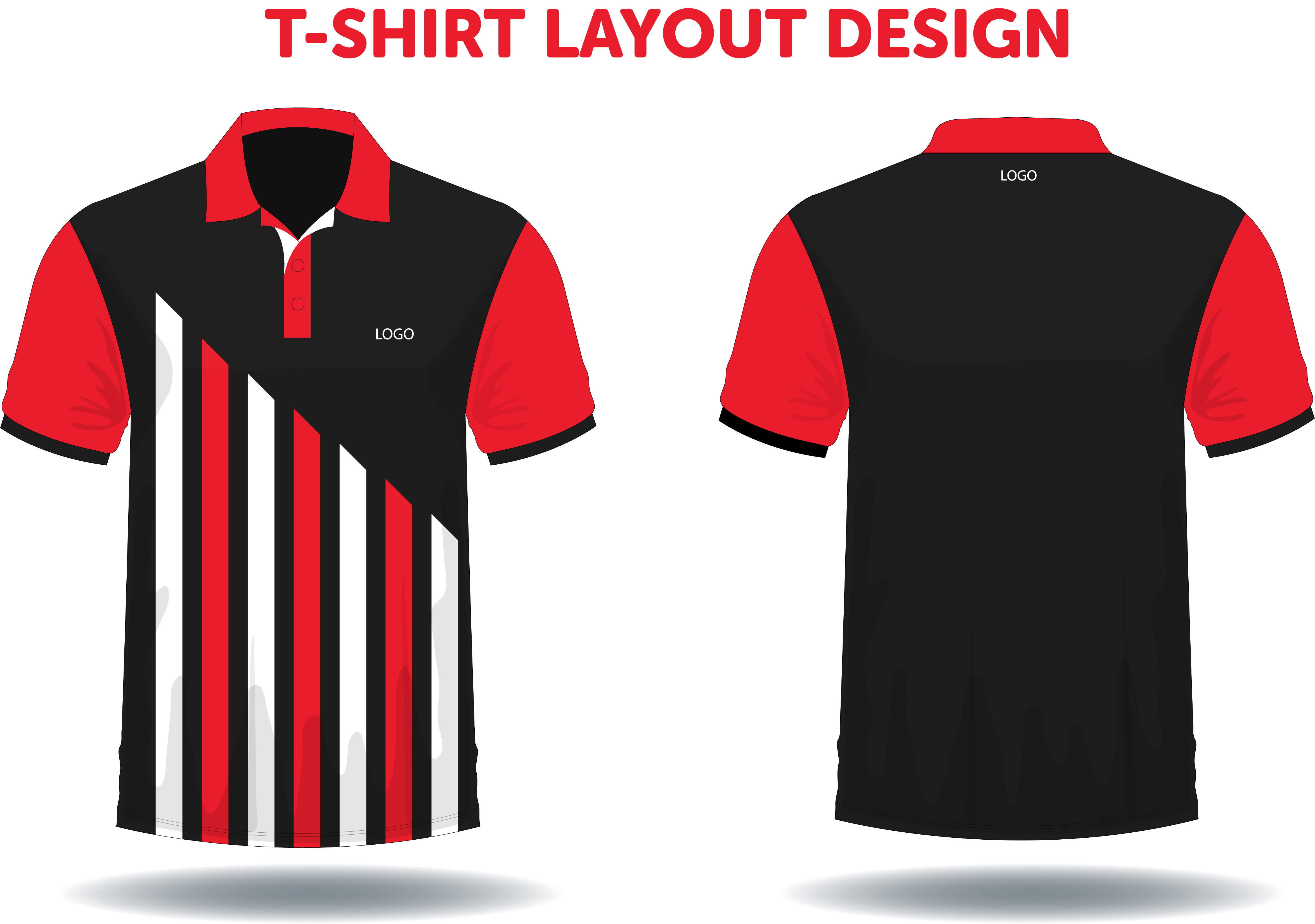 shirt design layout