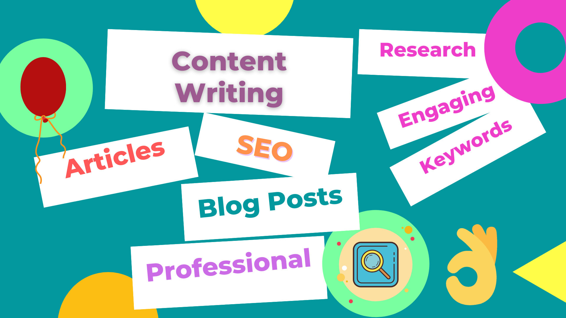 Write seo optimized blog posts and articles by Zarak_writer  Fiverr