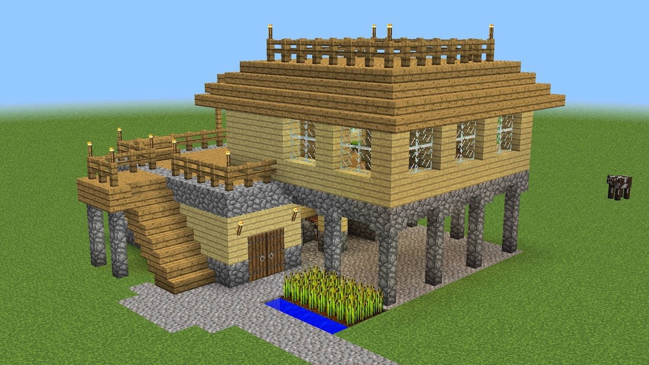 Tutoriel De Maison Pour Vous Dans Minecraft