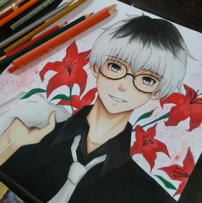 drawing anime with color pencilsTikTok Search