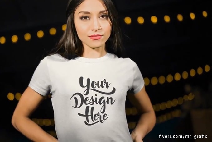 Download Create Realistic Tshirt Video Mockup Of Your Design By Mr Grafix Fiverr