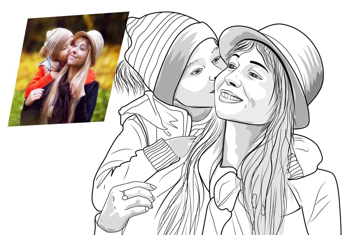 Create Custom Coloring Page High Quality From Your Photo By Coloring101 Fiverr