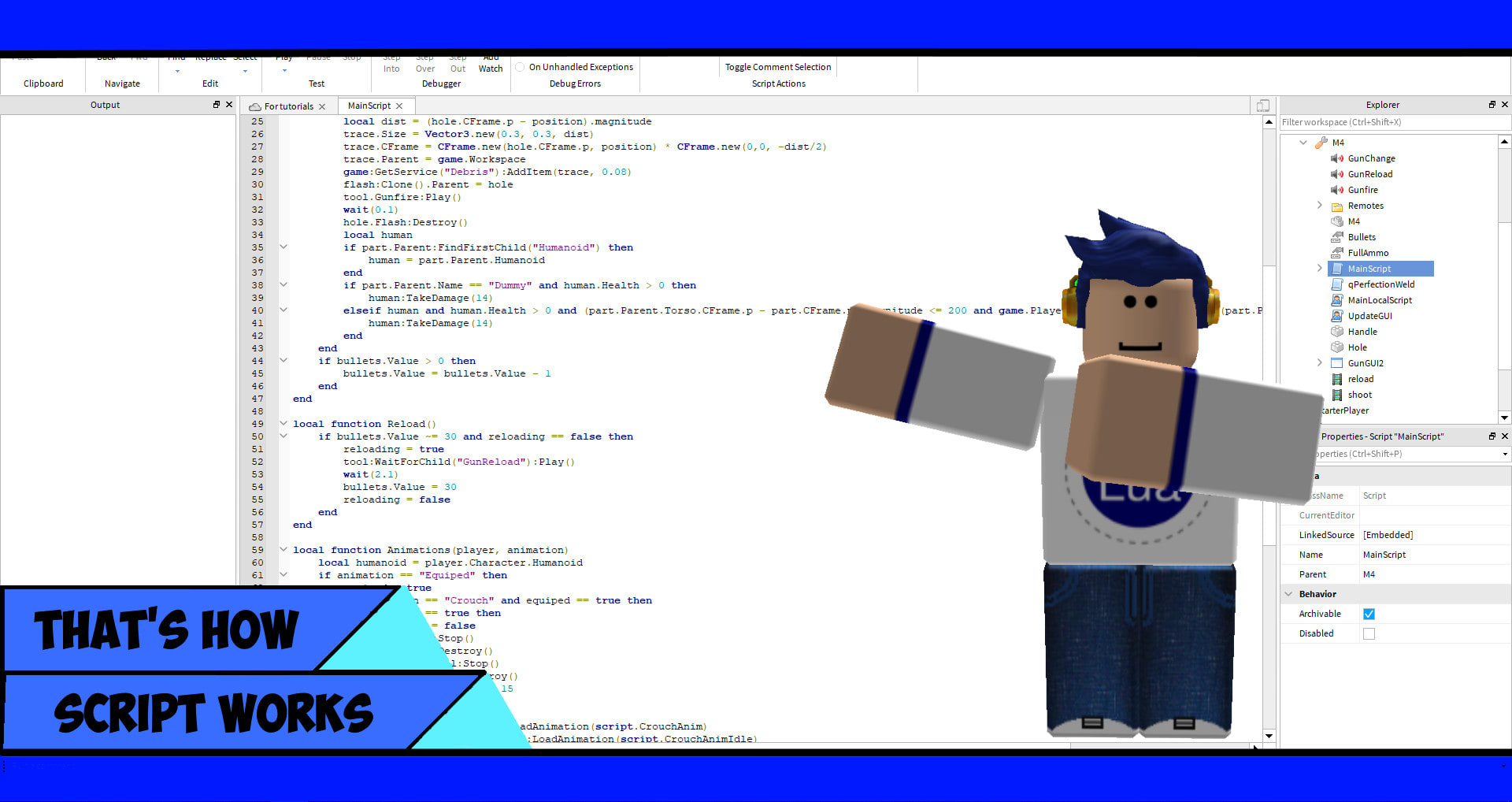 Script Stuff On Roblox For You By Owoshka