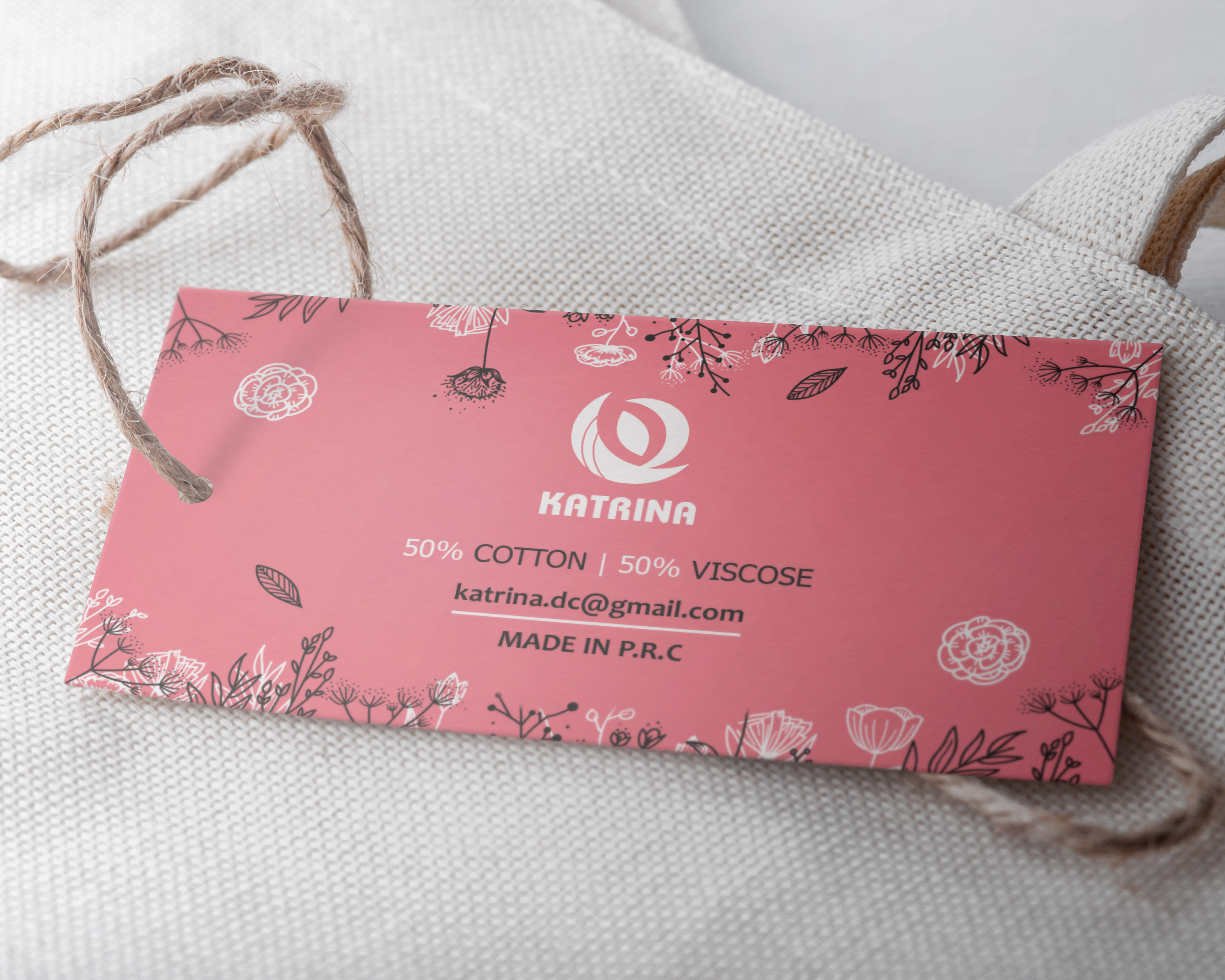 Design Custom Hang Tags Clothing Tags And Product Tags Within 6