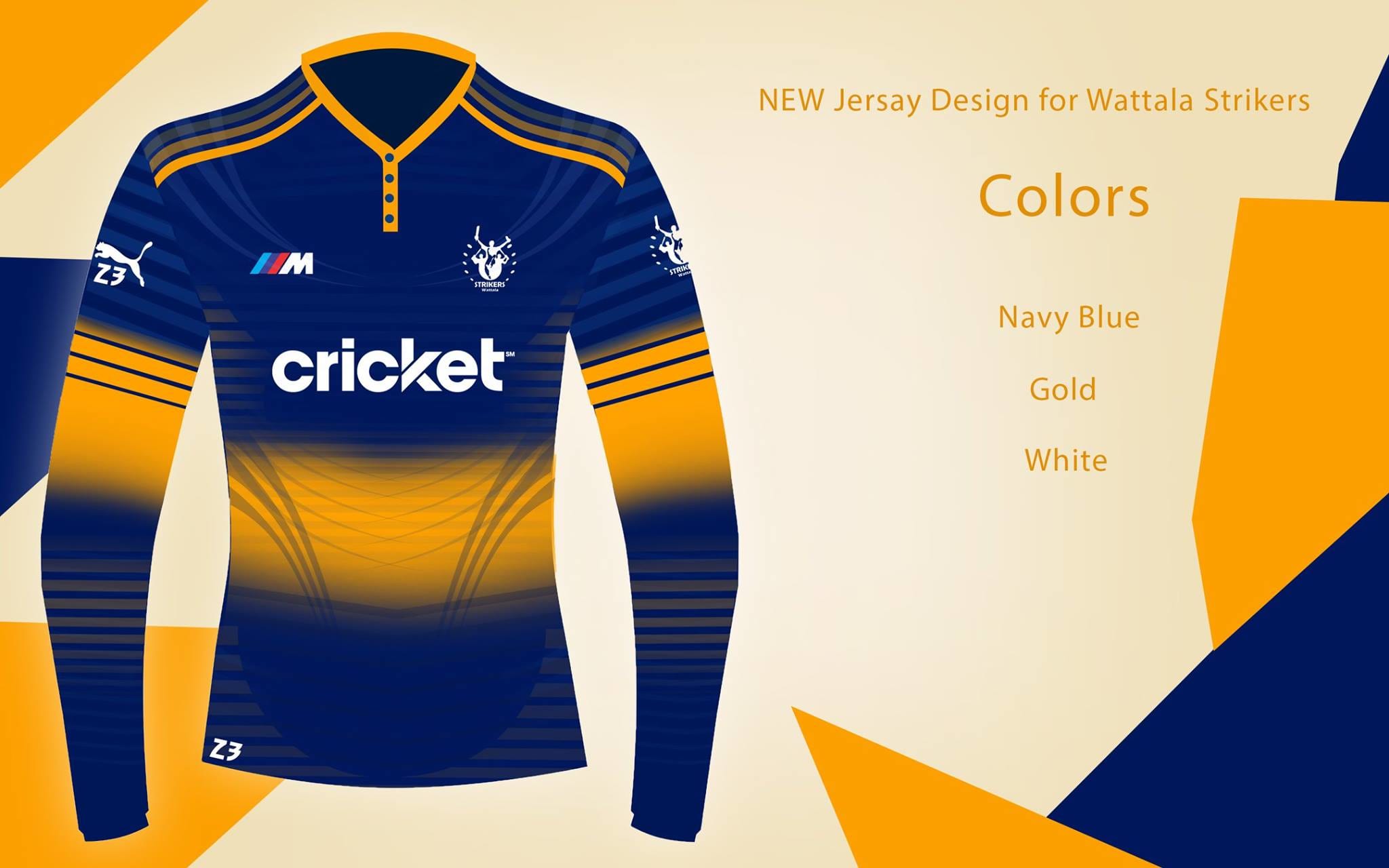 design of cricket jersey