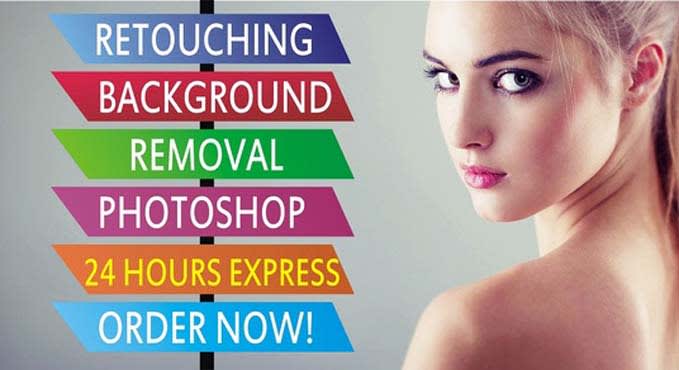 Professional Photo Image Editing Service Background Remove Retouching Design Pic 